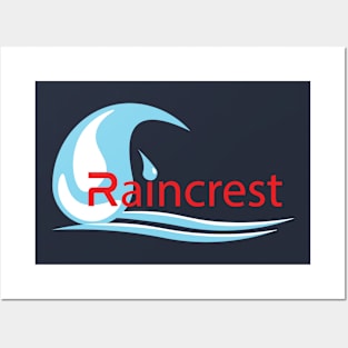 RainCrest Logo (Dark Shirts) Posters and Art